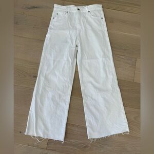 AG Saige Wide Leg Crop Jeans